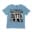 Straight Outta Dav Unisex Toddler T-Shirt in Light Blue Color